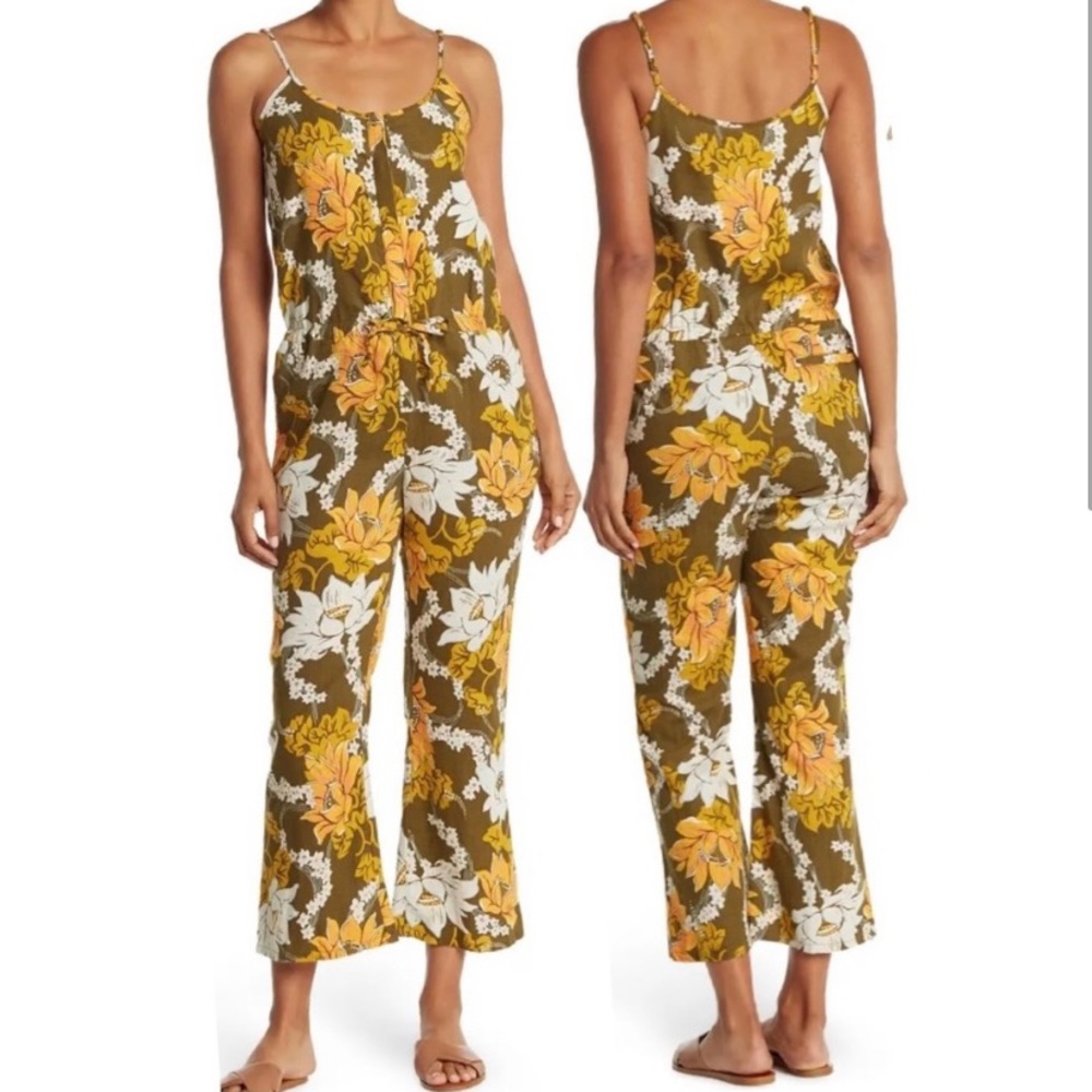 Floral Faherty jumpsuit